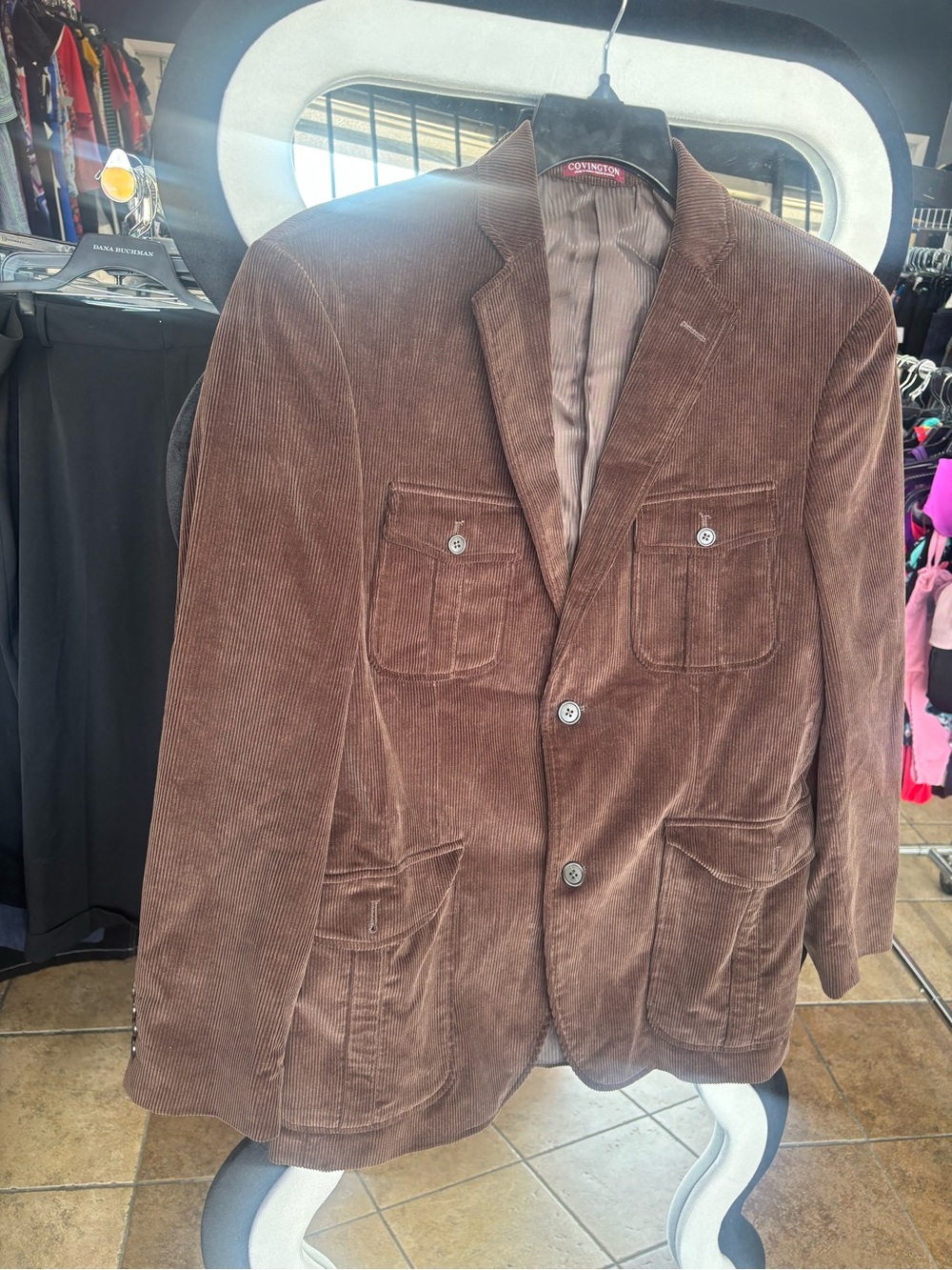 Covington Brown Corduroy Sport Coat